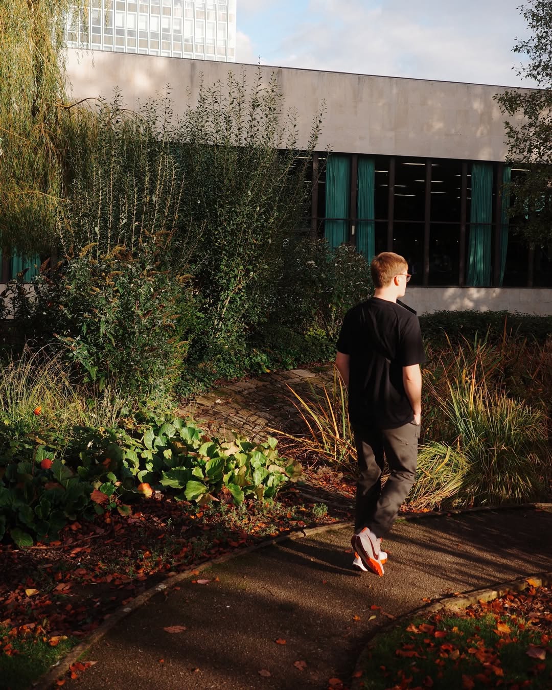 Dan at a conference booth
